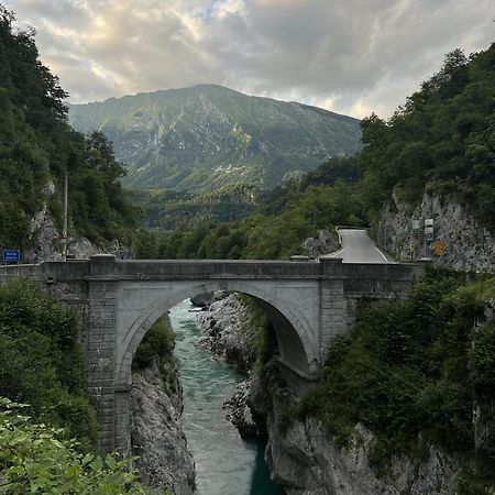 Hisa Krivopeta Apartment Kobarid Bagian luar foto